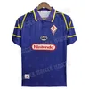 1995 1996 Retro Classic Fiorentina Soccer Jerseys Sweatshirt 1989 90 91 92 93 97 98 99 Batistuta R.Baggio Dunga Retro Fiorentina Football Shirts Vintage Shirts
