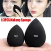 Sponges Applicators Cotton One black cosmetic sponge puff facial foundation make-up powder cream beauty tool Q240326