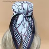 Bandanas Durag Bandanas Durag the Four Seasons Design Design حرير الحجاب شاطئ 70x70cm فاخرة الرأس الجديدة 2023 نمط الشهير وامرأة Sunscreen Square Square Square