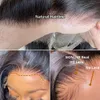 Ami stängning hd transparent spets främre mänskliga hår för kvinnor 150% densitet korta peruker (14 tum, 6x6 rak bob peruk svart färg)