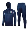 24 25 Itália Sobreviver tracksuit hali zip japet terno de treinamento futebol 23 24 italia homem de futebol de tuas de futebol define sportswear raspadori verratti barella lorenzo