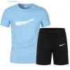 Vêtements de sport pour hommes Shorts pour hommes, vêtements de sport, hauts en coton pour femmes, vêtements de luxe décontractés pour hommes, shorts de rue, costumes à manches courtes, créateurs, vêtements de sport pour hommes NAKE