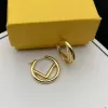 925 Silver Hoop Earrings Womens Earings Designer Earring Gold Hoops Luxury Designers Jewelry for Women F Earrings Christmas Gifts Armband