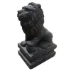 Gates ABS Plastic Mould Concrete Lion Statue molds for Home Villa Garden House Decoration