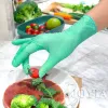 手袋緑の使い捨て手袋ピンク試験ニトリルグローブ家庭用食品ハンドル用の多目的防水