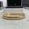 CH bangle womans designer bangle Bracelet couple Gold plated 18K highest counter quality classic style brand designer jewelry with box 001
