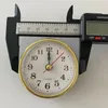 Relógios Acessórios Redondo Relógio de Quartzo Inserir Aro de Ouro Fit-Up DIY Bateria Relógio Reparação Substituição