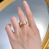 Clusterringen SpringLady 18K vergulde 925 sterling zilveren peer geslepen 5 7 MM Lab saffier edelsteen fijne vintage ring voor vrouwen sieraden geschenken