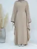 Etniska kläder Ramadan Khimar Abaya Dubai Saudiarabien Turkiet Islam Muslim Modest Dress Prayer Clothes for Women Kebaya Robe Femme