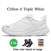 Nieuwe Time To FLY ONE ONE Bondi 8 Clifton 8 9 Hardloopschoenen Dames zwart witte sneakers Sneakers Designer Dames Heren Kawana Champagne Free People Platform Schoen ons 13