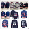 Neue Custom York Rangers Hockey Trikots 16 Vincent Trokeck 8 Jacob Troubba 32 Jonathan Quick 22 Jonny Brodzinski 72 Filip Chytil 50 Will Cuylle 84 Adam Edstrom