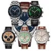 Modeklocka Luxury Mens Watch Designer Movement AAA Watches High Quality Quartz Watch Multi-Function Chronograph Montre de Luxe Gifts