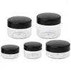 Storage Bottles Mini Sample Bottle Fillable Empty Container With Lid Sealing Holder For Airplane Make Up Lip Balms Eye R7UB