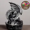 Burners 10 Kinds Reflux Incense Holder Luminous Dragon Backflow Waterfall Smoke Incense Burner Home Decor Teahouse Use Stick Censer