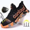 Work Shoes for Men Work Safety Boots Anti-stab Safety Shoes Steel Toe Work Protective Shoes Outdoor Light Sneaker indestructible 240313