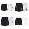 luxury brand summer Brand designer pants Cotton men shorts Top Quality shortwig sweatpants Color black white Printed sweat pant trend pure breathable