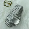 Hip Hop Mens Iced Out Out Branded Customized Setting VVS Moissanite Watch