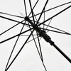 Sıcak satış şeffaf net bir şemsiye uzun sap yağmur güneş şemsiyesi renkli şemsiyeli yağmur geçirmez düğün fotoğrafı