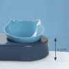 Leveranser 2 i 1 Automatisk dricksfontän Vertikal Pet Puppy Cat Food Container Plate Double Bowl Fearer Drinking Bottle Comedero GATO