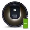 Irobot Roomba 981 Robot aspirapolvere con mappatura connessa Wi-Fi, funziona con Alexa, ideale per peli di animali domestici, tappeti, pavimenti duri, tecnologia Power Boost