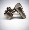 Who Titanium Nail Domeless Side Arm 101418mm Femelle et Mâle Titanium Nails Joint pour Tuyau en Verre Bongmm8477518