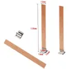 Multi Size Wood Vella Walks com Iron Stand DIY CORES NATURAIS DE VELA PARA FESTO DE ANIVERSÁRIOS DIA DAY DIA