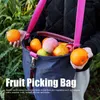 Storage Bags Fruit Picking Bag 600D Oxford Cloth Harvest Vegetable Garden Apron For Outdoor Orchard Farm