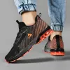 Skor 2023 Nya hösten sneakers Casual Men's Shoes Breattable Mesh Running Shoes Korean version av herrvattenskor stora storlekar