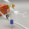 화려한 동물 귀여운 작은 마우스 모델링 유리 물 파이프 흡연 파이프 관절기 버버