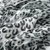 Sarongs koreanska kvinnor tunna och långa chiffong leopardtryck krage skyddande siden halsduk sommar kvinnors strandhandduk solskydd sjal bib p58 24325