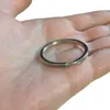 Keychains 20st Keyrings Rostfritt stål Nyckelhållare Split Ring Metal Keychain DIY Jewelry Rings Unisex Keyring KeyFob Accessories