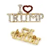 Interieurdecoratie Trump I Love Broche Jas Sieraden Broches Geschenken Diamant Vrouwelijke Stijl Mode Cor Jurk Drop Delivery Automobiles Otmjo