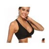 Camisoles Tanks Frauen Sport Nahtlose Crop Tops Y ärmellose solide Gym Workout Korsett Y2K Top Drop Lieferung Bekleidung Unterwäsche Damen Ot96I