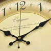 Zegary ścienne vintage duży luksusowy mechanizm dekoracji salonu cichy zegar wewnętrzny nordycki design zegarki domowe