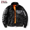 77city Killer Military Bomber Jacket Men Streetwear Pilot Jackets Male Multi-pocket Hip Hop Baseball Men Jacket Casaco Masculino c66a#