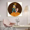 Curtains Bubble Blowing Girl Diy Handmade Cross Kit Aida 14ct 11ct Canvas Print Fabric Needle Embroidery Set Bedroom Decor Gifts