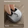 Machine de massage des pieds électriques à coucher à rouleau à rouleau 8D Airbag pour les soins de santé infrarouge avec chauffage masseur de mollet à pied multifonctionnel 240312