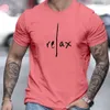 Nouveaux T-shirts décontractés pour hommes Vêtements d'été T-shirts graphiques surdimensionnés à manches courtes Tops Street pour chemises pour hommes T-shirts 2024 U995 #