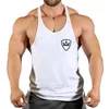 brand Bodybuilding Clothing Fitn Mens Muscle Vest Summer Letters Print Sleevel Shirt Gyms Stringer Tank Top Men Tanktop P2r6#