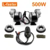 Part Lfaster 24V 500W Motor Left Right Dual Drive Conversion Kit Hand Joystick Controller For 24" Spokes Electric Wheelchair Bike