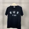 T-shirt Designer masculin d'été européen se chevauchant la lettre d'ombre imprimé des hommes et des femmes de mode simples et confortables avec le même style avec des manches courtes