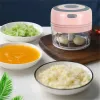 Tools 100/250ml Wireless Electric Garlic Masher Press Stirrer Chopper Rechargeable Onion Multifunction Processor Kitchen Accessories