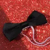 Vêtements pour chiens Cravate irlandaise Vert Cordon de cou réglable Rouge Noir Mini Petit nœud Décoration pour animaux de compagnie
