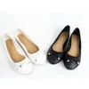 Ballet 294 Flats Shoes Casual Women Classics Loafers White Leather Lady Fashion Design Bowknot Spring Fo 57744