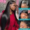 Melodie HD 250% Ready To Wear Straight 30 40 Inch Transparent 13x4 Lace Frontal Human Hair Wigs 13x6 Lace Front Wig