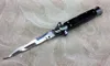3 modèles 9 '' pouces Stiletto Mafia couteau automatique 440c lame acrylique poignée tactique couteaux de poche EDC outils