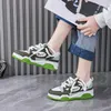 Luxury Casual Shoes Sneakers Designer Dress Shoes Män Kvinnor Calfskin Nappa Platform Mens Sports Trainers Size35-45 GAI