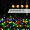 Украшения 10M100M Led Light String Street Garland Fairy Light 110V 220V Водонепроницаемый Открытый Сад Вечеринка Свадьба Рождественские Украшения Лампа