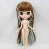 ICY DBS Blyth Doll NoBL06236909 Mix marrone capelli blu pelle bianca Corpo articolare Neo 16 anime ob24 240311