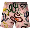 Abstract Animal Leopard Series 2022 Été surdimensionné Shorts pour hommes unisexe décontracté impression 3D pantalons de survêtement nouvelle plage vêtements courts y1SP #